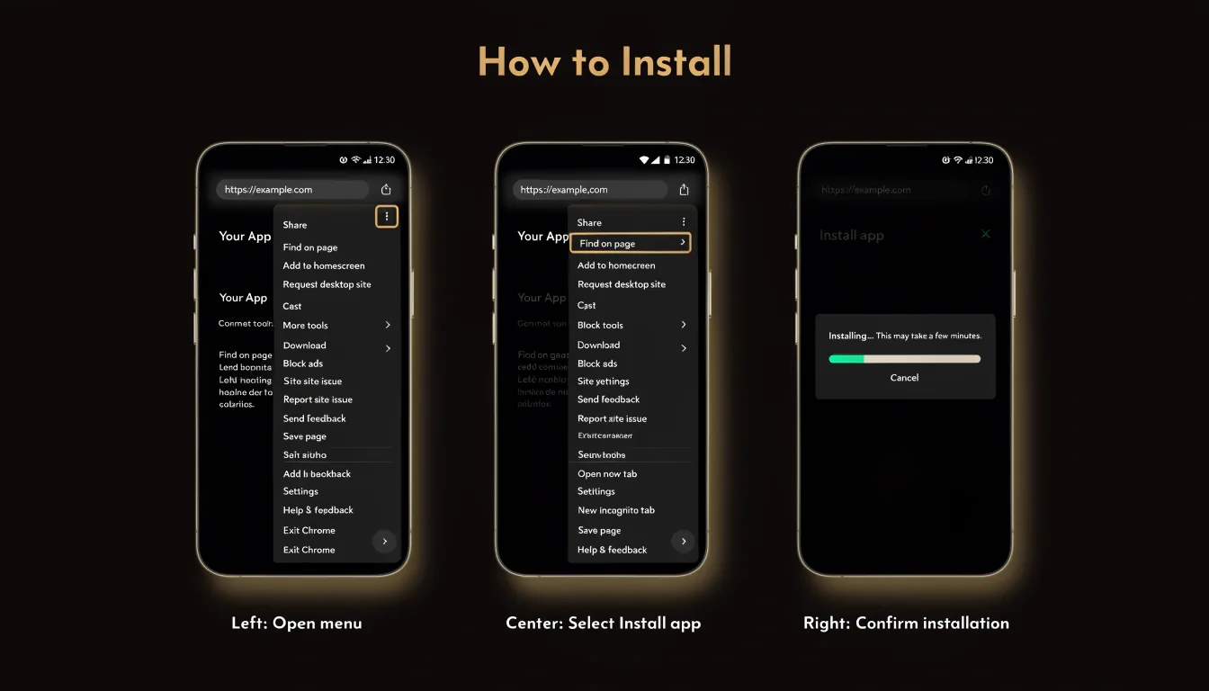 How to install Menace Casino on Android — Install app in Chrome
