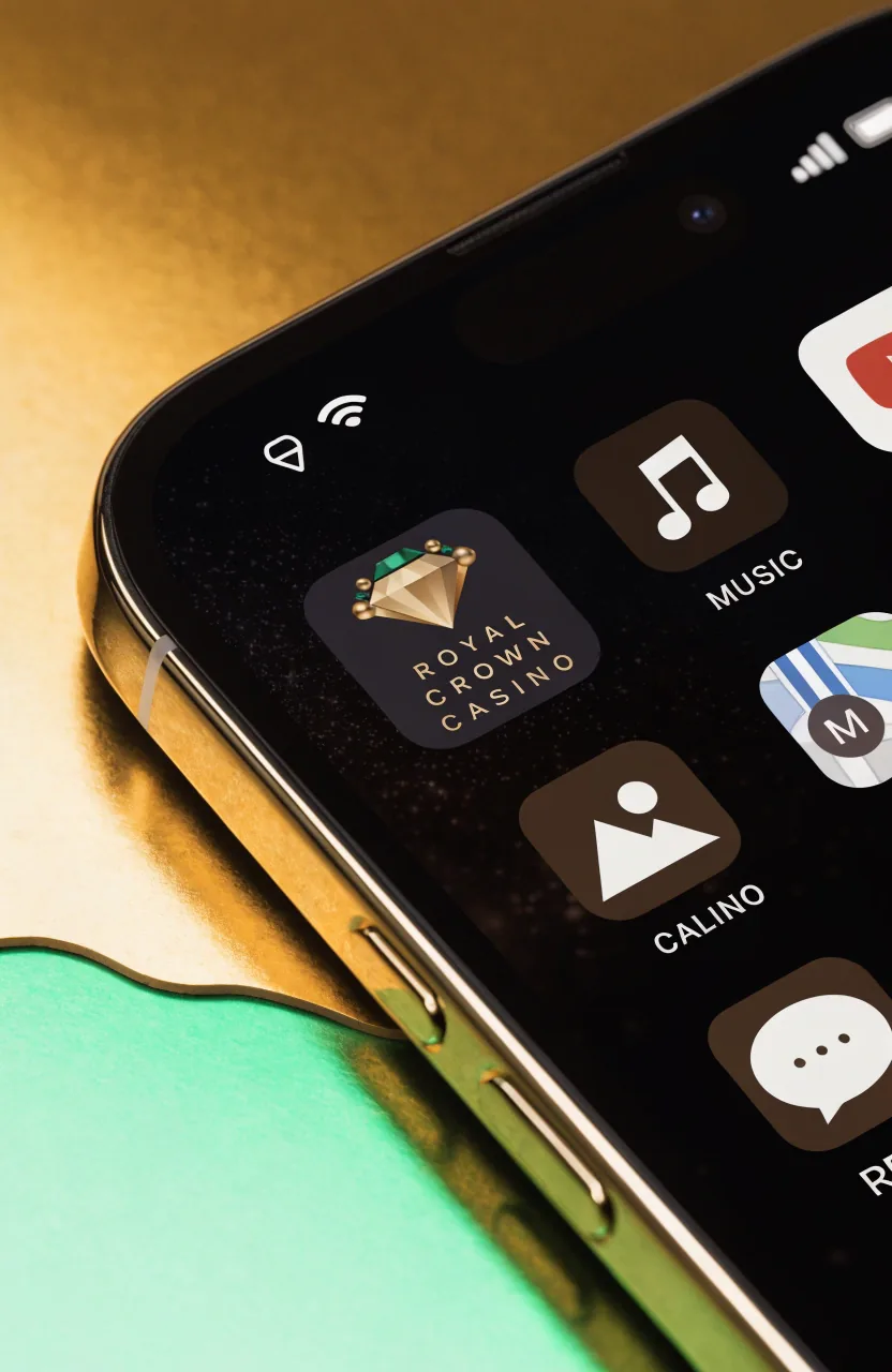 Menace Casino PWA icon added to a smartphone home screen